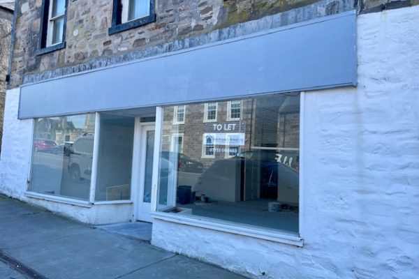 Shop to let in the beautiful coastal village of Cullen. This shop benefits from being on Seafield Street, the main street through Cullen.