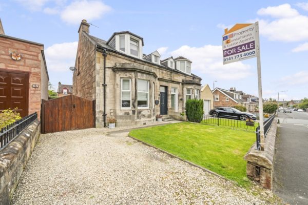 A Meticulously Upgraded 2 Bedroom Modern Sandstone Semi-Detached Villa – South Park Road, Hamilton, ML3 6PN