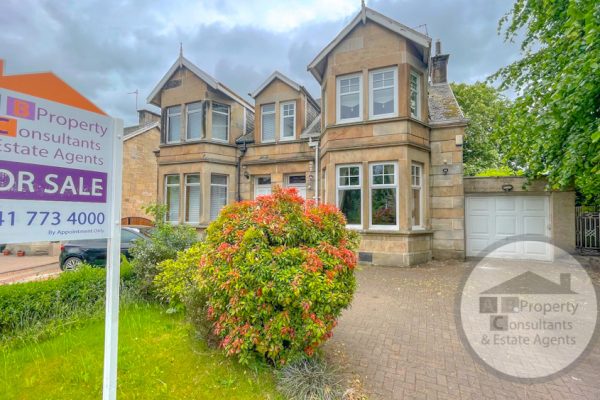 A Larger Style Extended 3/4 Bedroom, 3 Public Rooms, Semi-Detached Sandstone Villa – Wellhall Road, Hamilton, South Lanarkshire