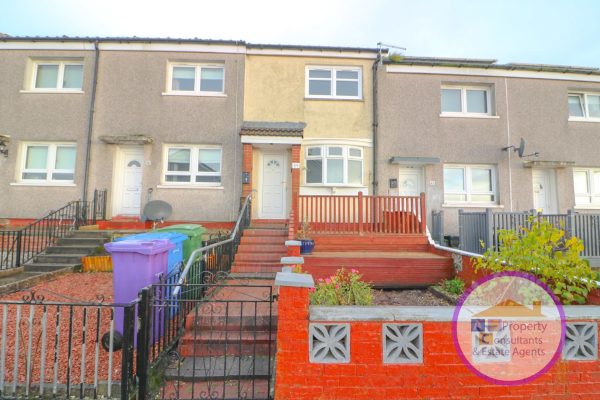 Unfurnished 2 Bed Mid Terraced Villa – Netherhouse Place, Easterhouse