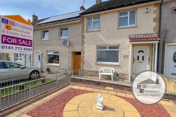 A Larger Style 2 Bedroom Terraced Villa – Estate Road, Carmyle, Glasgow