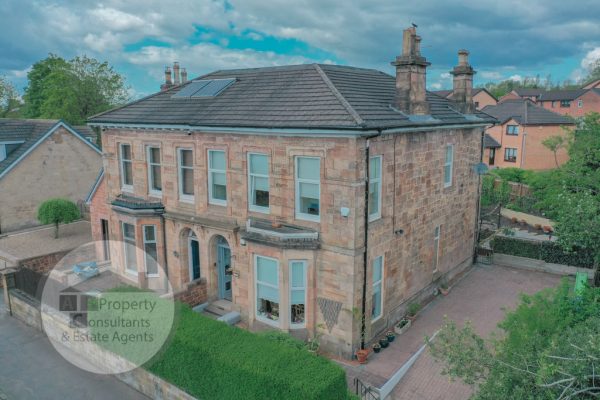 A Very Rarely Available Blonde Sandstone Traditional Semi-Detached Villa – Shettleston Road, Sandyhills, Glasgow