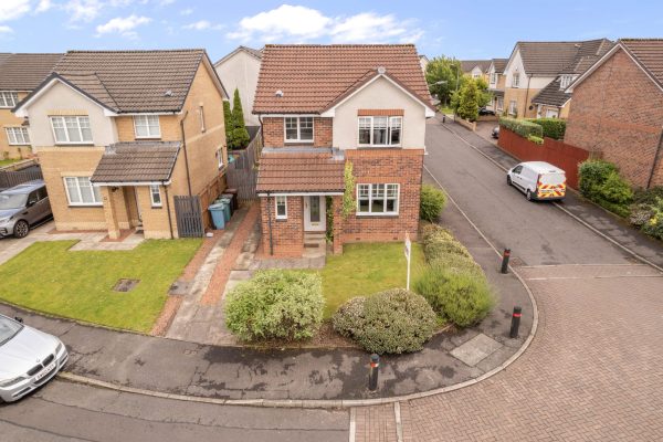 A Corner Position 3 Bedroom Detached Villa – Drummore Avenue, Coatbridge, North Lanarkshire